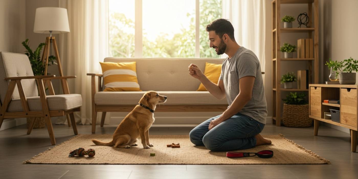 Como adestrar seu cachorro em casa: guia prático para iniciantes