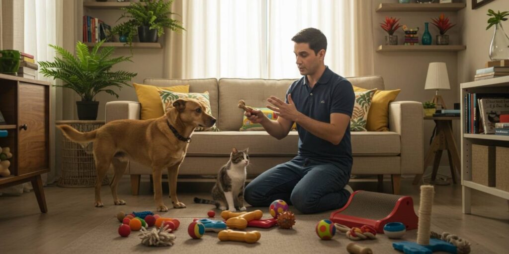 Como corrigir comportamentos destrutivos em cães e gatos