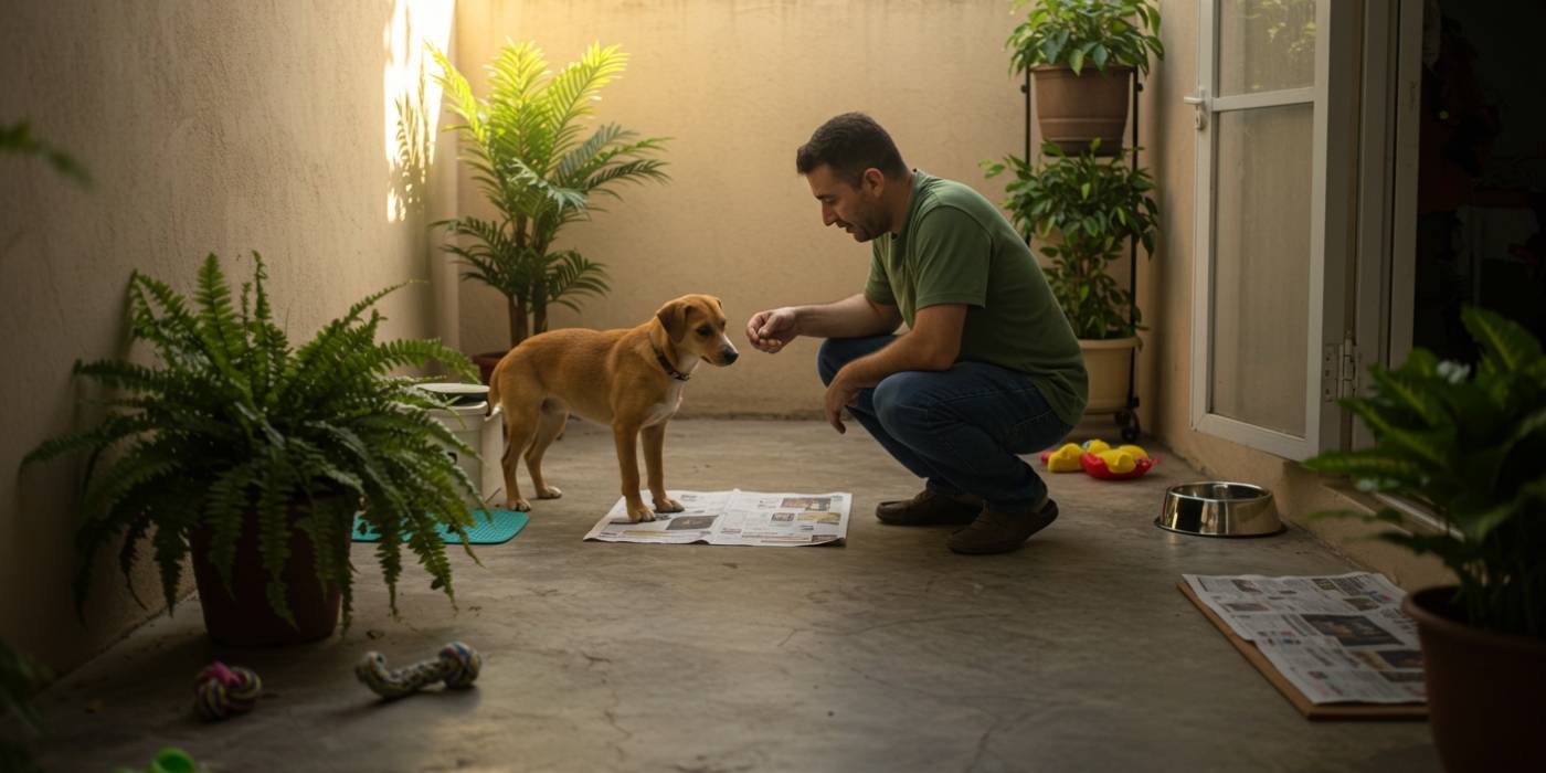 Como ensinar seu cachorro a fazer necessidades no lugar certo