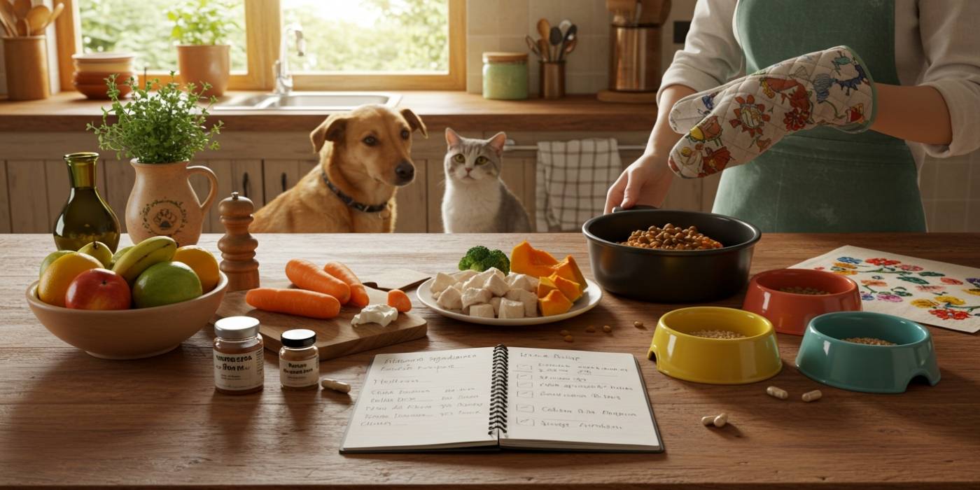 Dieta caseira para pets: vantagens, riscos e como preparar corretamente