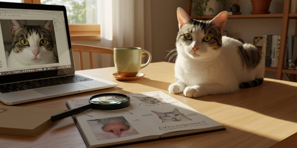Gatos têm impressão digital — mas não nas patas, e sim no nariz