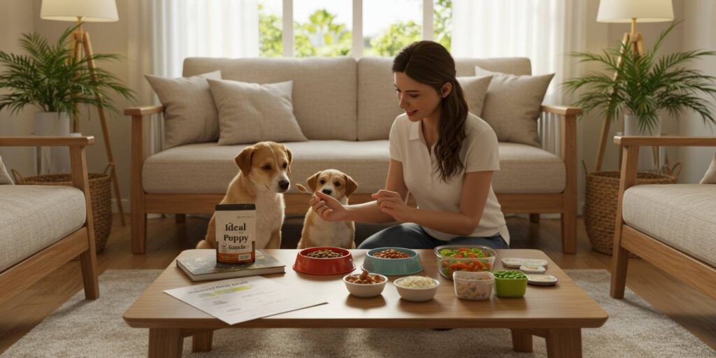 Guia Completo de Alimentação para Filhotes: Cães e Gatos