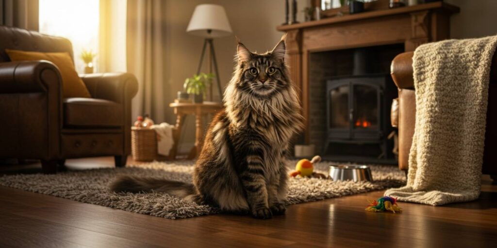 Maine Coon: O Gigante Gentil que Parece um Leão Doméstico