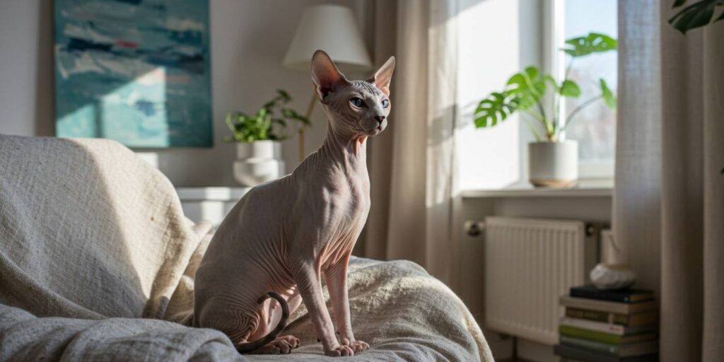 O Peterbald: o elegante “gato alienígena” da Rússia