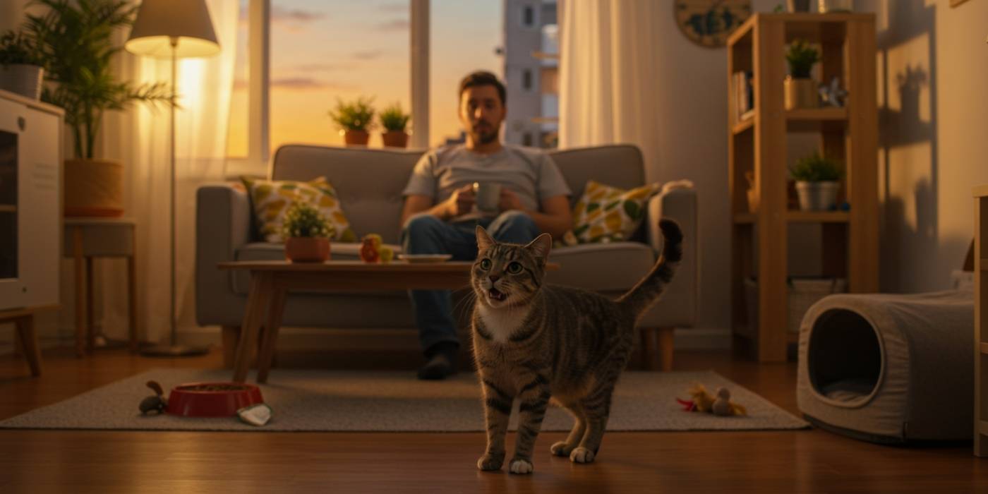 O que significa quando seu gato mia demais?