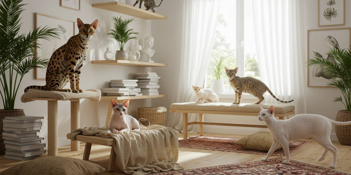 Raças de gatos exóticos conheça os felinos mais raros do planeta