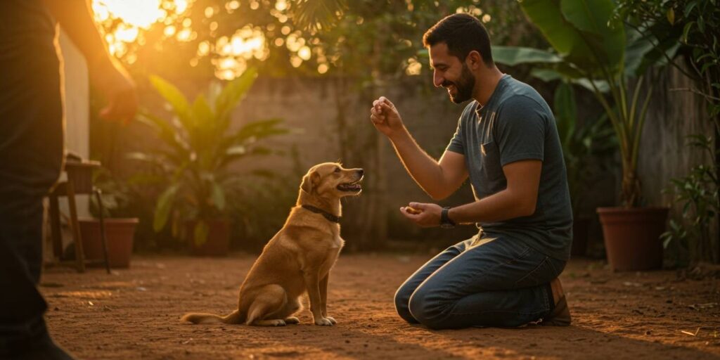 Recompensa positiva: o método que realmente funciona (e por que gritar não adianta)