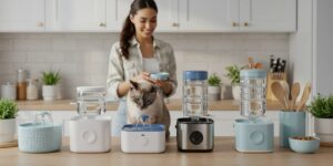 Top 5 fontes de água para gatos que estimulam a hidratação