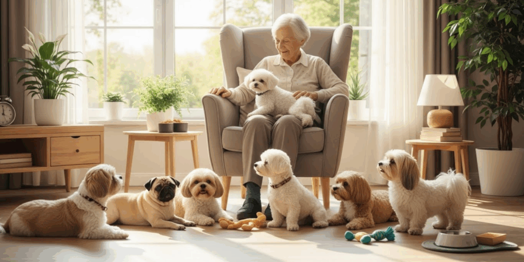 Top 5 Raças de Cães Mais Indicadas para Idosos