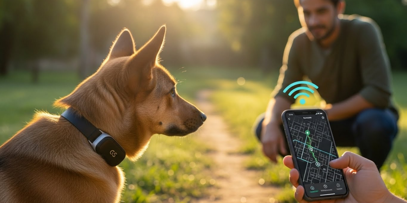 Guia completo de coleiras com GPS para monitorar seu pet