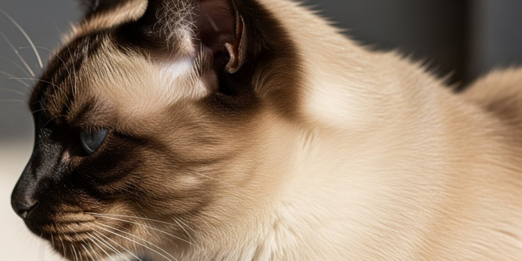 Por que o Siamês tem essa coloração tão especial