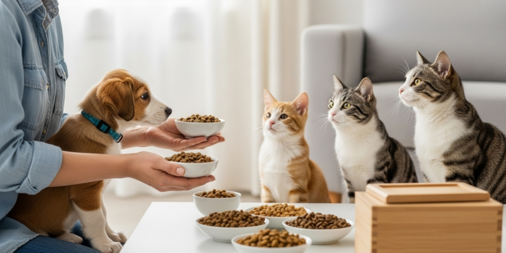 Como escolher a ração ideal para cada fase da vida do pet