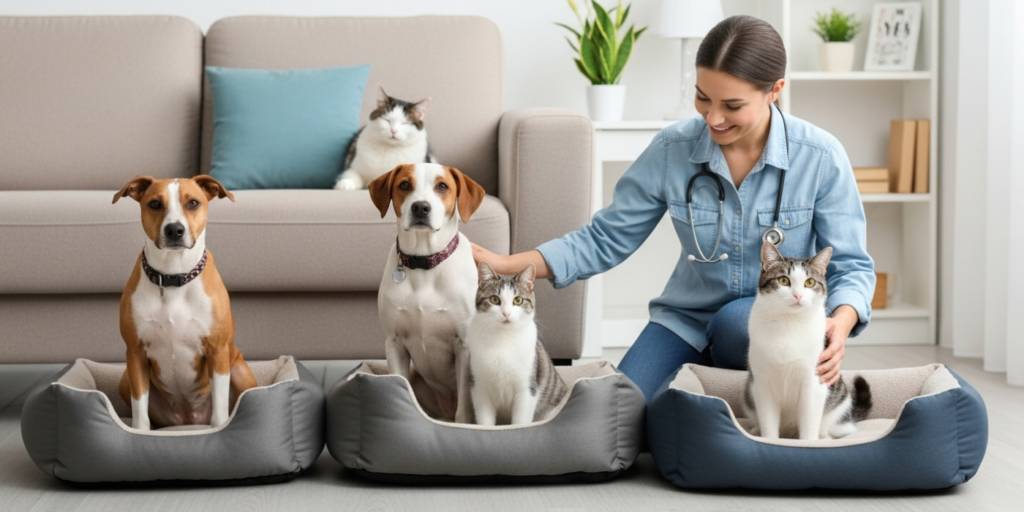 Diferenças por espécie, porte, idade e condição de saúde