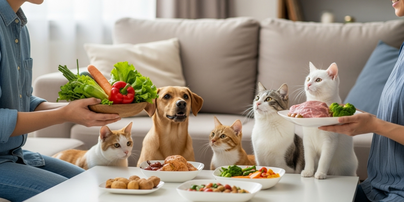 Guia completo sobre alimentação natural para pets