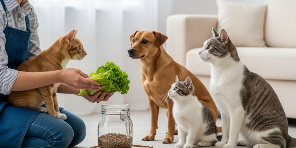 Guia completo sobre alimentação saudável para cães e gatos