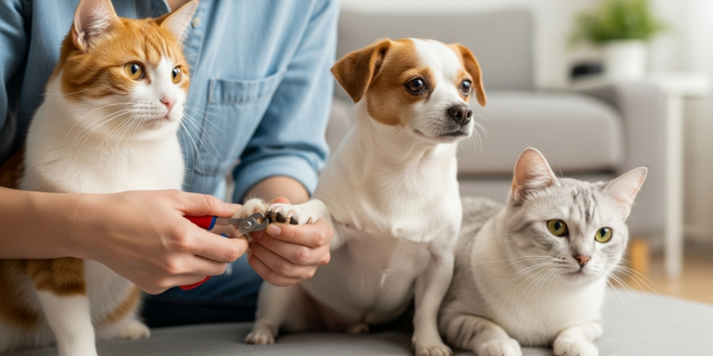 Guia completo sobre cuidados com unhas de cães e gatos