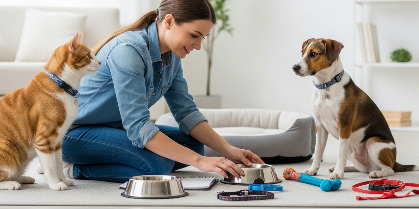 Guia para iniciantes em acessórios essenciais para animais de estimação