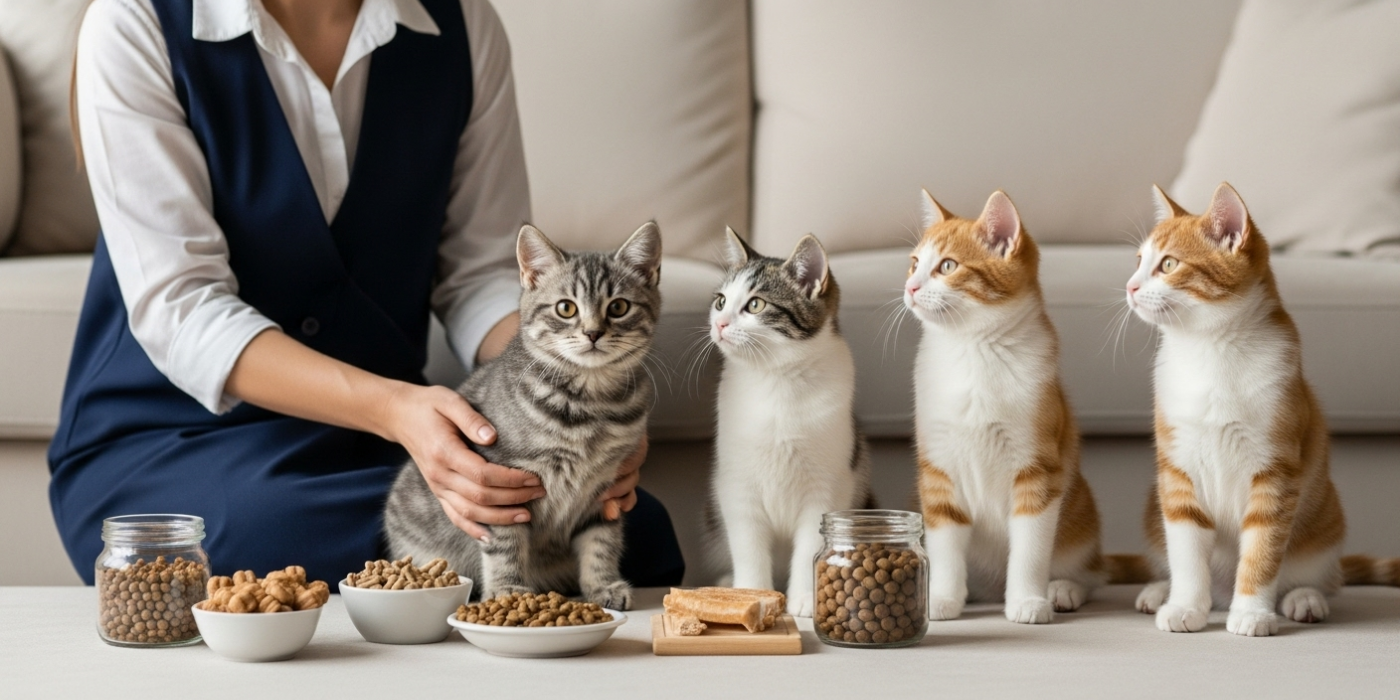 Guia para iniciantes em nutrição canina e felina