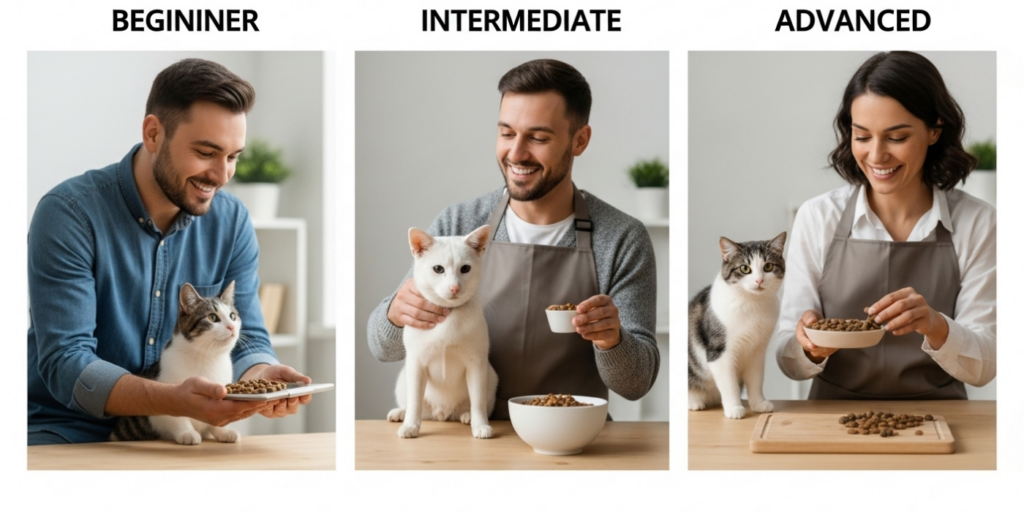 Nível de experiência do tutor_ iniciante, intermediário ou avançado