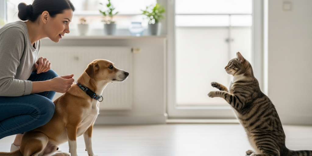 O que é treinamento positivo para cães e gatos