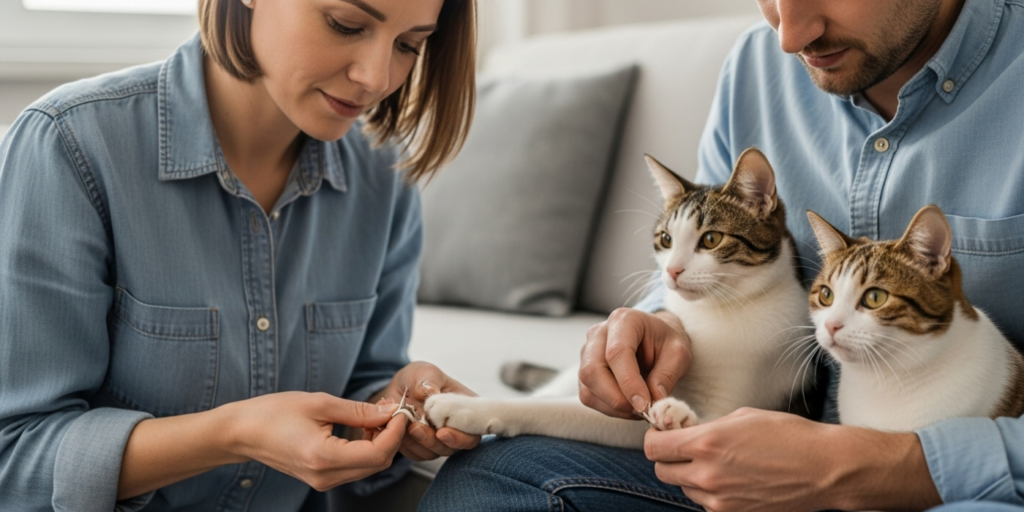 O que significa cuidar das unhas de cães e gatos
