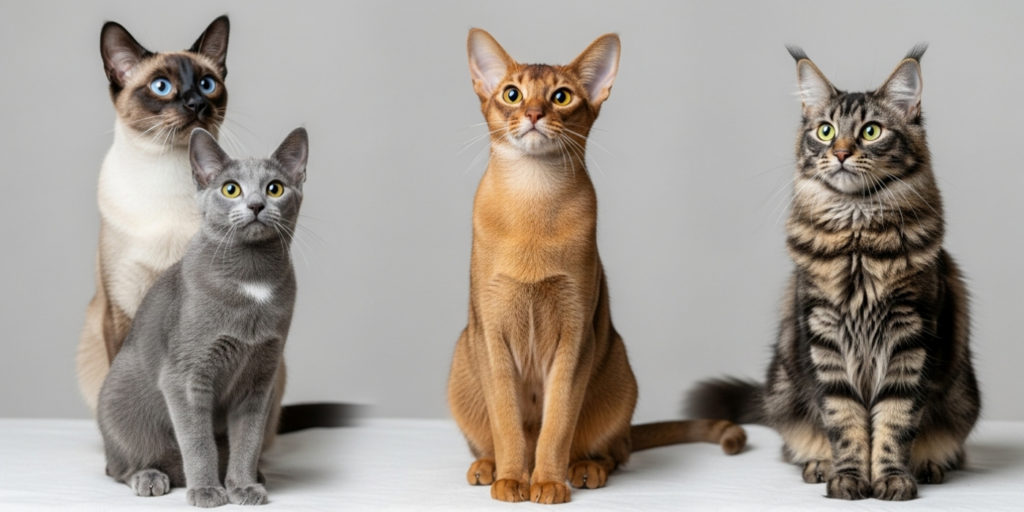 Principais raças de gatos independentes (com perfil detalhado)